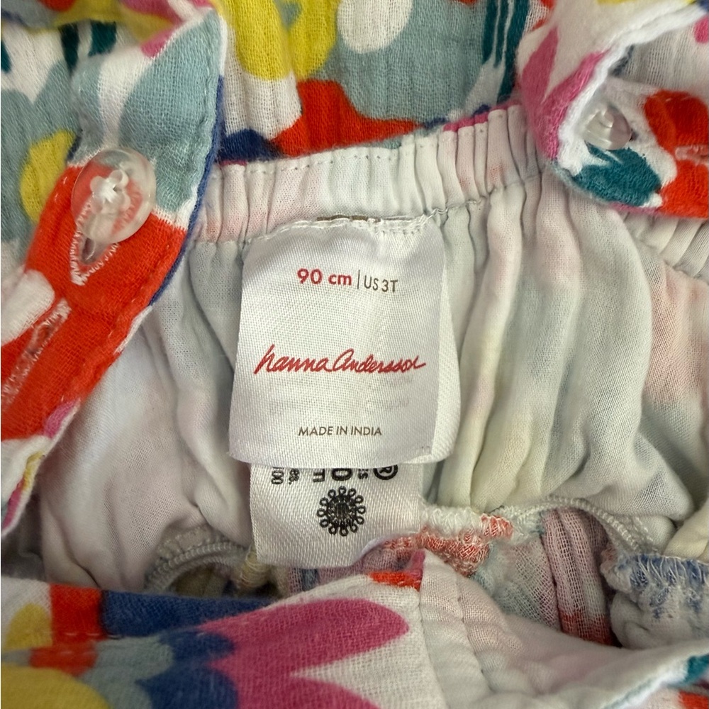 Hanna Andersson Multicolor Floral Twirl Dress sz 3T - Picture 3 of 3